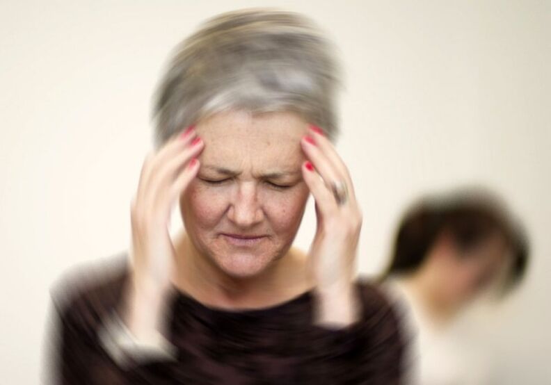 étourdissements pour l'ostéochondose cervicale