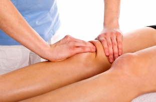 Massage avec l'arthrose de l'articulation du genou